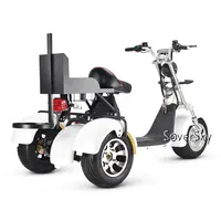 SoverSky 2000w 3000w çiftli pil 3 tekerlekli scooter citycoco golf kulüpleri elektrikli dağ bisiklet motosiklet abd depo ebikes