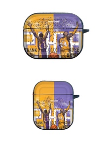 Étui pour écouteurs <span class=keywords><strong>AirPods</strong></span> 1/2/<span class=keywords><strong>3</strong></span>/Pro/Pro 2 avec impression sportive de basket-ball, protection antichoc, MOQ30, personnalisable, pour iPhone - Product Image 6