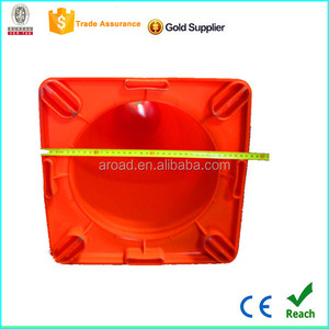 Meilleures ventes : Cône de signalisation routière en PVC orange réfléchissant d'occasion, 28 pouces/700 mm - Product Image 4