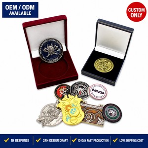 Monedas de Desafío Personalizadas de Metal, Monedas Conmemorativas de Aleación de Zinc Fundidas a Presión, Recuerdos Esmaltados, Monedas Coleccionables de Premio al por Mayor - Product Image 1