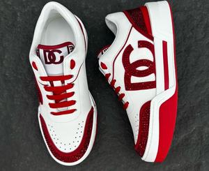 รองเท้าผ้าใบแฟชั่นแบบหนาพิเศษ สไตล์เรโทร สำหรับเล่นสเก็ตบอร์ดและวิ่ง ออกแบบโดยดีไซเนอร์หรูหรา ผลิตตามสั่ง ของแท้ ขายส่ง - Product Image 2