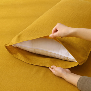 100% フランス産亜麻リネン布団カバー コースタルヘビーストーンウォッシュ モーガンアンドフィン ベッドリネン キングサイズ布団カバー - Product Image 6