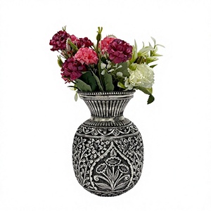 Fine Carving Decorative Flower <b>Vase</b> - Product Image 1