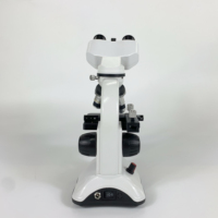 Utilisation de laboratoire scolaire personnalisé optique 40x-400x 100x-1000x Microscope d'étudiant biologique à tête binoculaire portable avec batterie