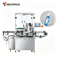 Équipement de remplissage et de bouchage automatique de flacons pulvérisateurs AXGZ-SX-40-1B-PT, machine d'emballage rotative pour liquides et pâtes