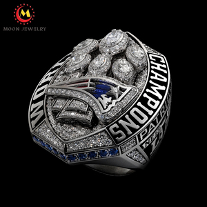 ANNEAUX DE CHAMPIONNAT BASKETBALL 2018 <span class=keywords><strong>SUPER</strong></span> LIII NOUVELLE ANGLETERRE PATRIOTS CHAMPIONSHIP <span class=keywords><strong>RING</strong></span> QUALITY SCHOOL TEAM CHAMPIONSHIP <span class=keywords><strong>RING</strong></span> - Product Image 6