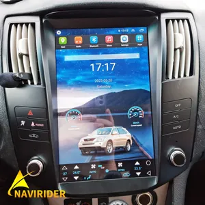 Reproductor de vídeo AutoRadio grabadora de cinta 128G Android 13 pantalla IPS GPS de coche para Lexus RX300 RX330 RX350 RX400h Toyota Harrier Radio - Product Image 1