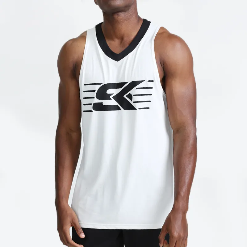 Quick Dry Outdoor Sportswear Sleeveless Workout Gym Tank Tops Wholesale Private Label Fitness Running Vest