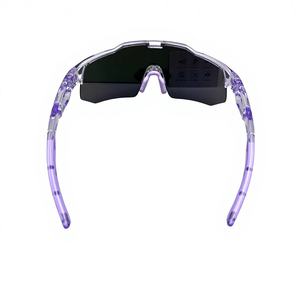 Спортивные солнцезащитные очки для бега TR90, полуободковая оправа, ветрозащитные, с защитой от УФ-излучения, увеличенные линзы из поликарбоната, унисекс, для велоспорта и пеших прогулок - Product Image 6