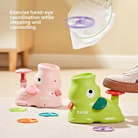 Disque Volant Transfrontalier Tendance pour Chiots et Petits Éléphants - Jouet d'Extérieur Parent-Enfant avec Lanceur