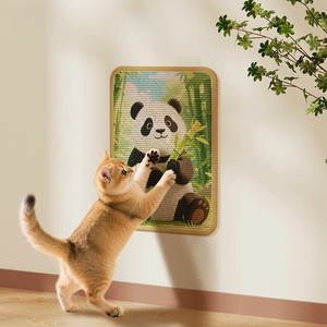 Maßgefertigter Kratzbaum für Katzen im modernen Stil, Umweltfreundlich, Individuell bedruckte Kratzmatte für Katzen, Wandkratzbretter, Natursisal, für den Innenbereich, aus Pappe - Product Image 3