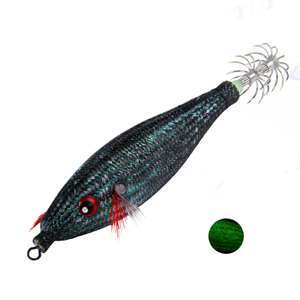 Señuelo de Pesca Flotante de 105 mm y 10 g, Señuelos Luminosos, Señuelos de Tela para Calamar, Anzuelos, <span class=keywords><strong>EGI</strong></span> Brillante, Camarón - Product Image 4