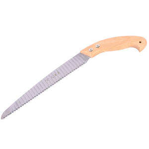Makoto Kubo Pruning Saw 270mm High Carbon Steel Double <b>Edge</b> <b>Wooden</b> Handle <b>Garden</b> Tool - Product Image 1