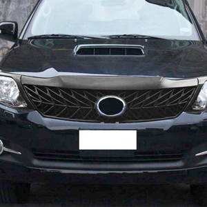 Parrilla Modificada para Toyota Fortuner 2012-2015, Negro Mate, Negro Brillante, Compatible con el Modelo Deportivo, Pieza de Parrilla para Automóvil - Product Image 1
