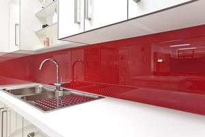 Acrylic Màu Đỏ Gạch Backsplash Nhà Bếp Tường Tấm Tấm - Product Image 2