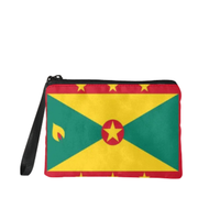 Porte-monnaie avec drapeau du Belize, pochette à fermeture éclair, organisateur compact, porte-billets, rangement pour cartes, accessoire cadeau, pour le transport quotidien