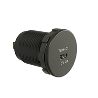 Chargeur de voiture rapide USB-C DAMAVO 12-24V 65W/80W avec fonction Boost, adaptateur allume-cigare encastrable pour bateaux et bus marins