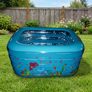 Meilleur prix, piscine gonflable pour enfants fabriquée en Indonésie, 100% personnalisable, anneaux en PVC EN71, pour divertissement aquatique extérieur des enfants - Product Image 4