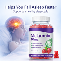 Gummies de mélatonine pour adultes OEM avec MOQ |   Meilleurs compléments naturels pour le sommeil |   Certifié GMP |   Soutien de la mémoire |   Marque privée pour