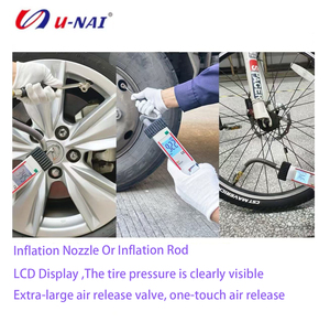 ผู้ผลิตเกจวัดแรงดันลมยางดิจิตอล OEM รับทำโลโก้และบรรจุภัณฑ์ตามสั่ง จอ LCD 4 หน่วย  ระบบเติมลม/ปล่อยลม  จัดส่งรวดเร็วจากจีน - Product Image 2