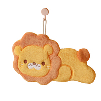 BILOV Cute Animal Hand Towel, Thick Microfiber Drying Cloth for Kitchen, Quick-Dry Soft Hand Towel