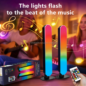 Indoor USB-powered adjustable RGB ambient <b>light</b> Bluetooth APP smart remote control desktop music rhythm <b>light</b> <b>decorative</b> <b>light</b> - Product Image 6