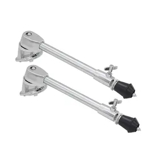 High Quality 2 Pcs/Set Drum Set Bottom Support Leg Percussion Accessories Bass Drum Foot Spurs Legs