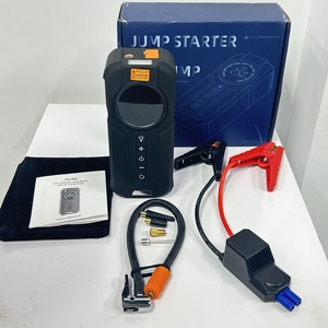 Kit de Arranque de Batería para Coche, Banco de Energía de 16000mAh, Bomba de Aire Portátil para Neumáticos de Coche y Moto, Arrancador de Coches con Corriente Máxima de 2000A - Product Image 2