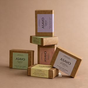 Cajas de Jabón de Papel Kraft Impresas con Logotipo Personalizado, Cartones de Embalaje Plegables para Jabón Aromático y Jabón Artesanal en Pequeñas Cantidades - Product Image 6
