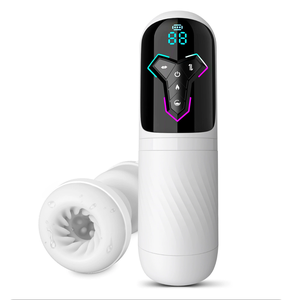 Alat Masturbasi Pria Otomatis Penis Vagina Asli Vibrator Masturbation Cup Penghisap Kontrol APP Mesin Mainan Seks untuk Pria - Product Image 1