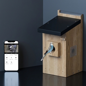 Caméra de Nid d'Oiseau à Faible Consommation d'Énergie, Grand Angle de Vision, 5MP, avec Vision Nocturne, Wi-Fi, Solaire, Garantie 1 An - Product Image 6