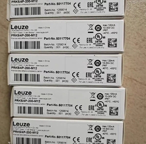 เซ็นเซอร์โฟโตอิเล็กทริค Leuze ของแท้ใหม่เอี่ยม รุ่น PRK5/4P-20 0-M12 แรงดันใช้งาน 10-30V กระแสสูงสุด 120mA มีสินค้าในสต็อก - Product Image 2