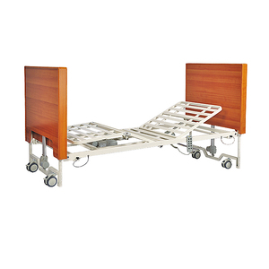 เตียงผู้ป่วยแบบเตี้ยพิเศษ รุ่น Wood Headstone Headboards Care Bed Ultra Low สำหรับบ้านพักคนชรา เฟอร์นิเจอร์ไม้ กล่องไม้ ห้องนอน ผนังไม้ โมเดิร์น A-26 เตียงเตี้ยพิเศษ รุ่น A - Product Image 5