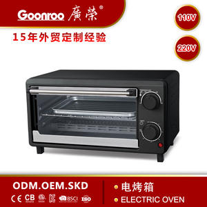Horno eléctrico multifunción Guangrong de 12L para encimera con control de temperatura independiente para uso doméstico - Product Image 3