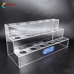 Support <span class=keywords><strong>de</strong></span> Présentation en Acrylique Transparent à 3 Niveaux pour Étiquettes <span class=keywords><strong>de</strong></span> Prix, Articles <span class=keywords><strong>de</strong></span> Papeterie, Porte-Stylos et Présentoirs à Diviseurs - Product Image 5