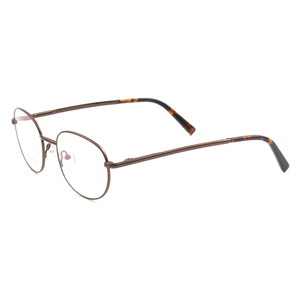 2220Artistic - Montura de Gafas Redonda de Metal Retro con Buena Elasticidad <span class=keywords><strong>y</strong></span> Resistente a la Deformación Gafas Ópticas Económicas - Product Image 2