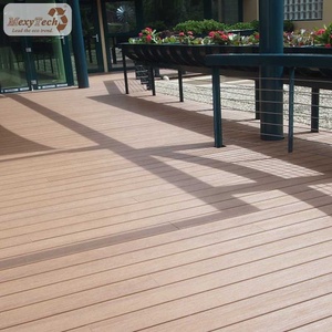 Plancher de sol en <span class=keywords><strong>teck</strong></span> synthétique 3D, gaufrage de grain de bois, matériaux de plancher de balcon extérieur, <span class=keywords><strong>prix</strong></span> fob - Product Image 6