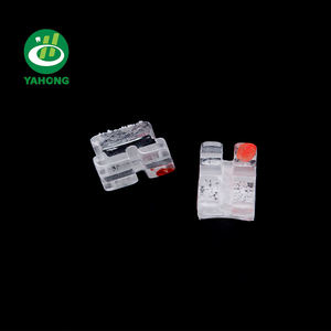 Yahong ortho CE Dentale Trasparente Bretelle Prodotti Medicali Ortodonzia Staffe di Ceramica - Product Image 4