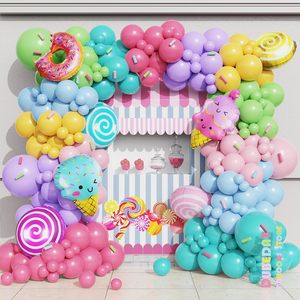 <span class=keywords><strong>Kit</strong></span> d'arche de guirlande de ballons Aloha Luau tropical avec ballon en aluminium <span class=keywords><strong>flamant</strong></span> <span class=keywords><strong>rose</strong></span> pour la décoration de fond de fête d'<span class=keywords><strong>anniversaire</strong></span> sur la plage ou à la piscine hawaïenne - Product Image 3