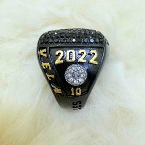 LAFC Club <span class=keywords><strong>de</strong></span> Fútbol <span class=keywords><strong>de</strong></span> Los Ángeles <span class=keywords><strong>Copa</strong></span> MLS <span class=keywords><strong>2022</strong></span> # Anillo <span class=keywords><strong>de</strong></span> <span class=keywords><strong>Campeones</strong></span> Vela, Color Negro, 10 - Product Image 4