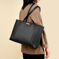 Sac fourre-tout pour femme de qualité supérieure, en gros, personnalisable, en cuir PU, sac à bandoulière professionnel pour les trajets quotidiens, valeur perçue élevée