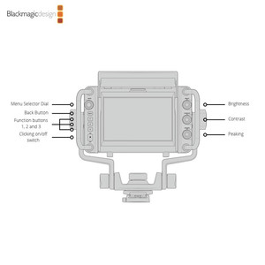 Visor de Cámara Blackmagic Design, Monitor para la Serie BMD Ursa, Hecho en Guangdong, China - Product Image 3