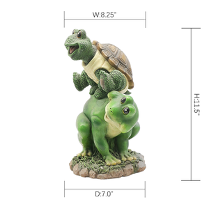 Par <span class=keywords><strong>de</strong></span> Ranas Decorativas Esculpidas en Resina, Estatua <span class=keywords><strong>de</strong></span> Pareja <span class=keywords><strong>de</strong></span> Ranas Caprichosas para Jardín, Camino y Jardín <span class=keywords><strong>de</strong></span> Flores, Arte y Coleccionismo - Product Image 3