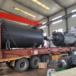 Reaktor Tekanan Suhu Tinggi dengan Pelat Komposisi Baja Tahan Karat Seri ASME CE 10000L dengan Kontrol PID Kecepatan Tinggi - Product Image 5