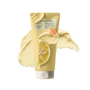 Star-shaped flip-top lid 200ml matte surface PE <b>tube</b> for skincare and packaging diameter 50mm - Product Image 2