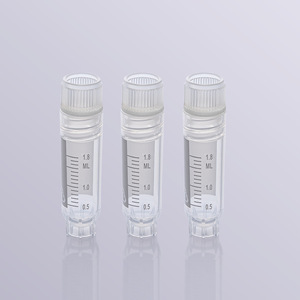 หลอดแช่แข็งขนาด 2 มล. ทำจากพลาสติก PP พร้อมฝาเกลียวสีม่วงสำหรับงานวิจัยในห้องปฏิบัติการ - Product Image 4