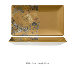 จานเสิร์ฟมัสตาร์ดพฤกษศาสตร์ 25 × 15 ซม. โตเกียว M1934 - Product Image 3