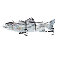 Leurre robotique électronique LED rechargeable autopropulsé par hélice 9cm/13cm pour la pêche
