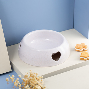 Adorável Coração-<span class=keywords><strong>Shaped</strong></span> Single - <span class=keywords><strong>Bowl</strong></span> Dog Feeder - <span class=keywords><strong>Pet</strong></span> Food <span class=keywords><strong>Bowl</strong></span>, durável e elegante - Product Image 4