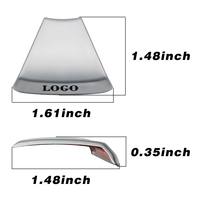 Pour Mercedes Benz AMG GLA CLA GLC GLE W211 W212 W213 W203 W204 W205 Auto Logo Voiture Volant Autocollant Couverture Décor Accessoires